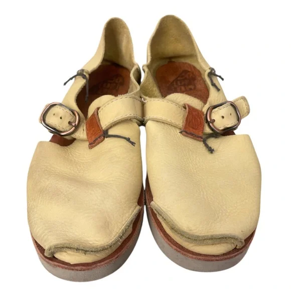 Satorisan Benirras Premium Marnie in Gilded Bamboo Leather Sneakers Size 42/9.5